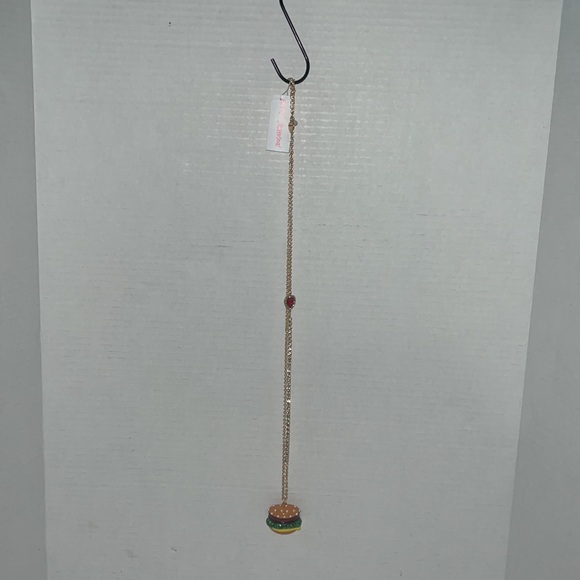 Betsey Johnson burger necklace - Picture 2 of 5